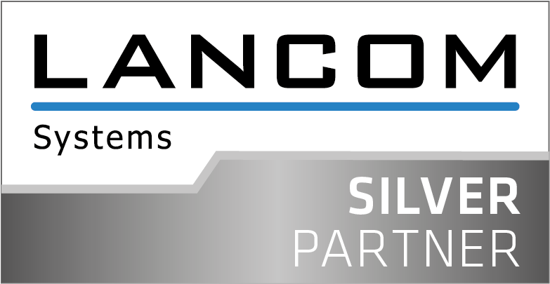 Logo der Firma Lancom Status Silber Partner